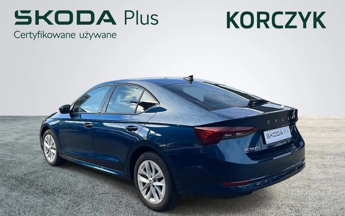 Skoda Octavia cena 101900 przebieg: 65000, rok produkcji 2020 z Lidzbark małe 211